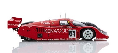 Spark 1/43 Porsche 962 CK6 Kremer Racing Kenwood 7 Le Mans'92 #51 7th J.Nielsen - G.Lavaggi - M.Reuter_画像4