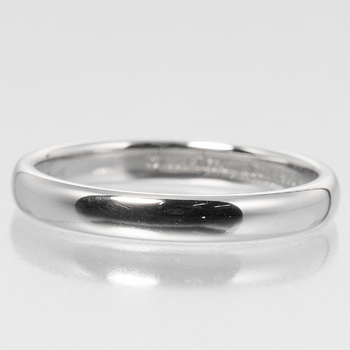  Tiffany four ever свадьба кольцо кольцо 13.5 номер Classic частота 3mm модель 4.82g Pt950 платина [I182323010] б/у 