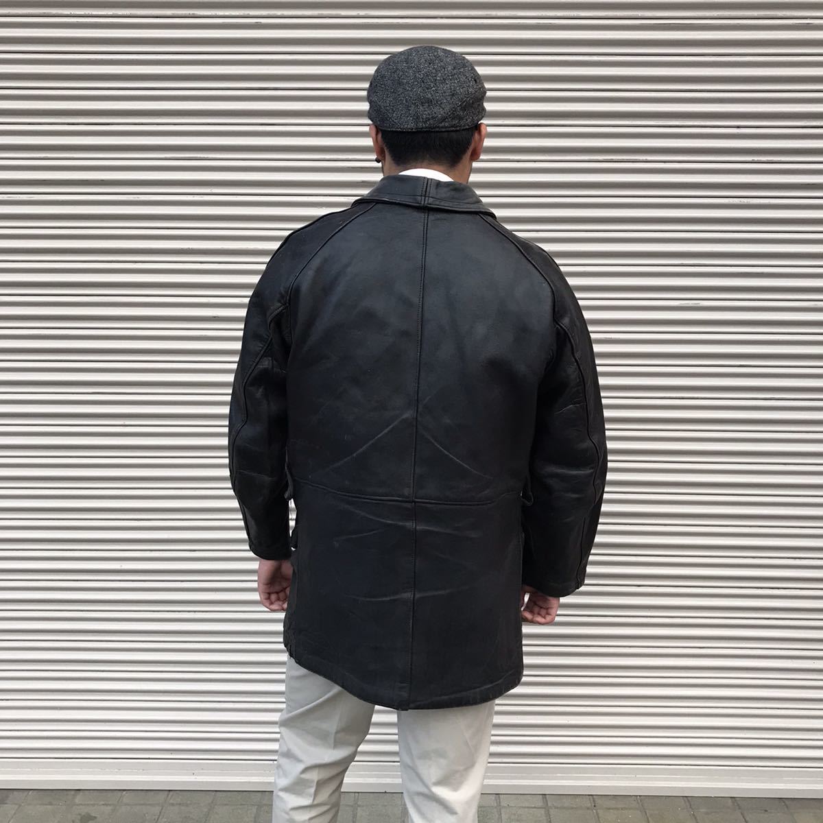 60s French Vintage ヴィンテージ GVF ファイヤーマン レザー 60s French Vintage ヴィンテージ GVF ファイヤーマン レザー