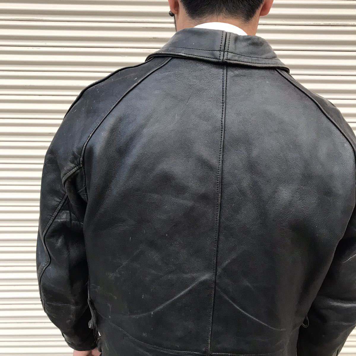 60s French Vintage ヴィンテージ GVF ファイヤーマン レザー 60s French Vintage ヴィンテージ GVF ファイヤーマン レザー