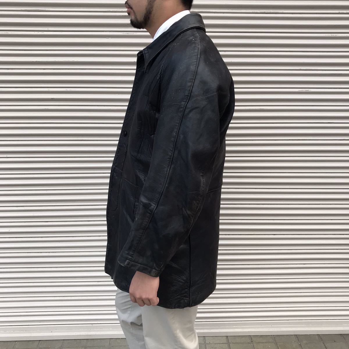 60s French Vintage ヴィンテージ GVF ファイヤーマン レザー 60s French Vintage ヴィンテージ GVF ファイヤーマン レザー