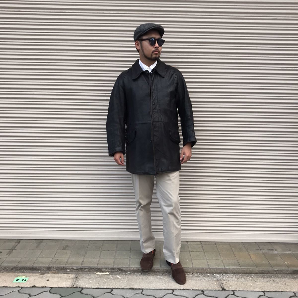 60s French Vintage ヴィンテージ GVF ファイヤーマン レザー 60s French Vintage ヴィンテージ GVF ファイヤーマン レザー