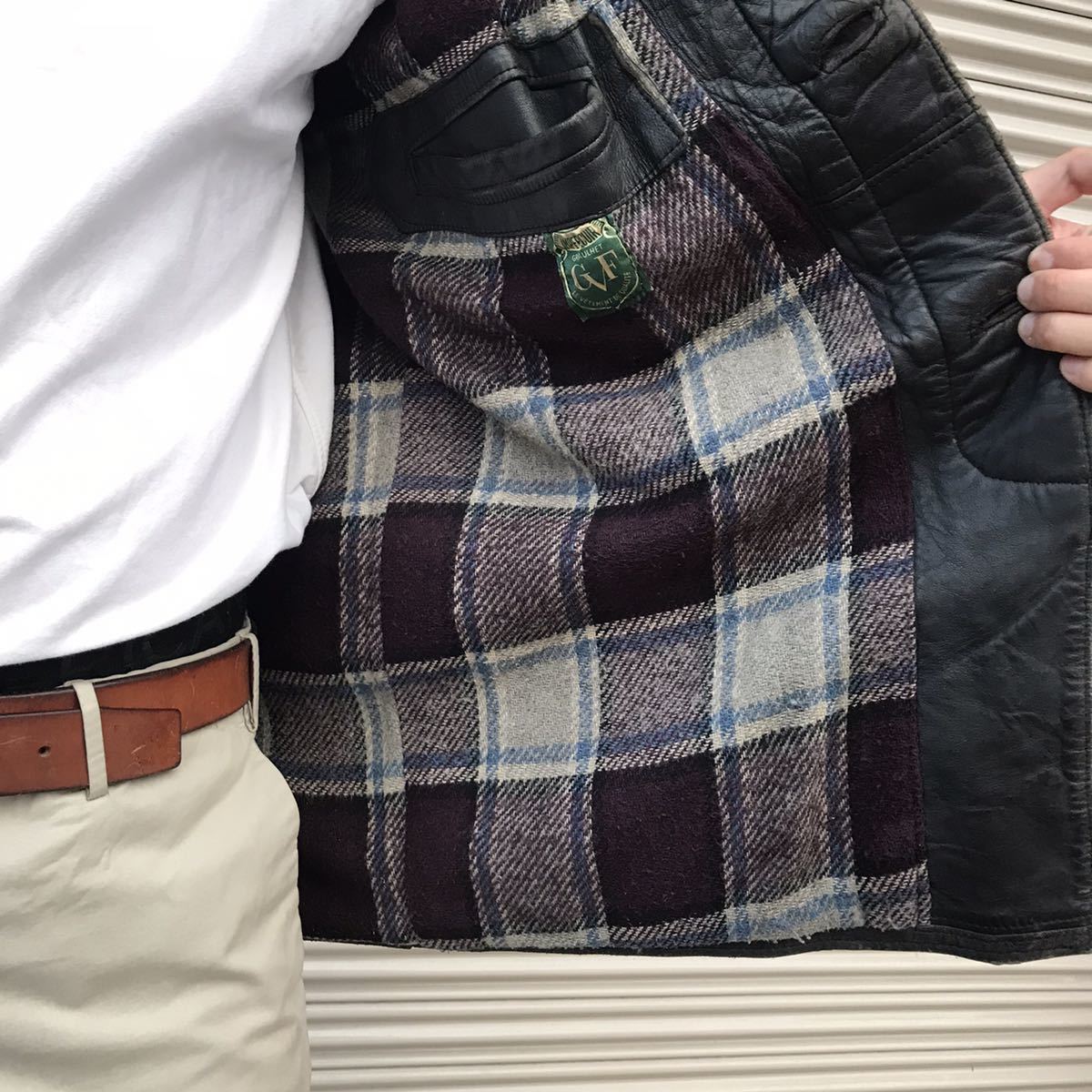 60s French Vintage ヴィンテージ GVF ファイヤーマン レザー 60s French Vintage ヴィンテージ GVF ファイヤーマン レザー