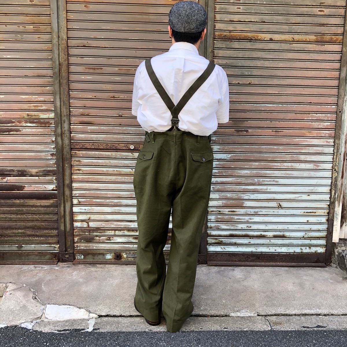 沸騰ブラドン M-51 米軍実物 WOOL TROUSERS FIELD M-1951 Army US 50s