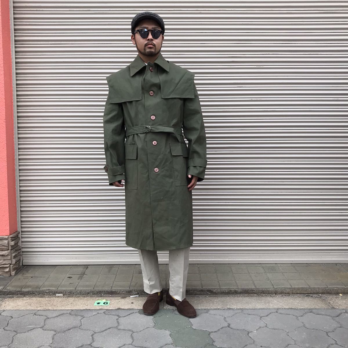 貴重 60s デッドストック ハンガリー軍 実物 ゴム引き フロック 貴重 60s デッドストック ハンガリー軍 実物 ゴム引き フロック