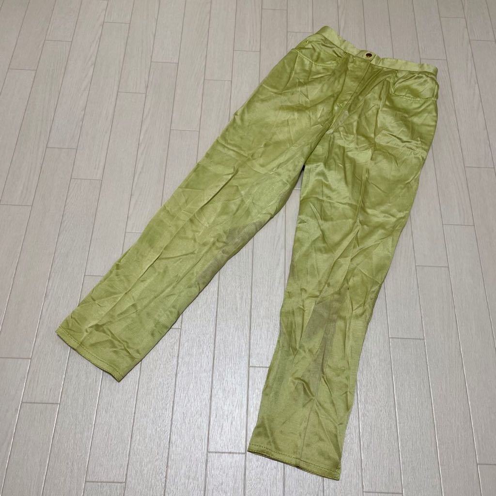  мир 9*① Italiya casual брюки низ стразы 7 женский зеленый 