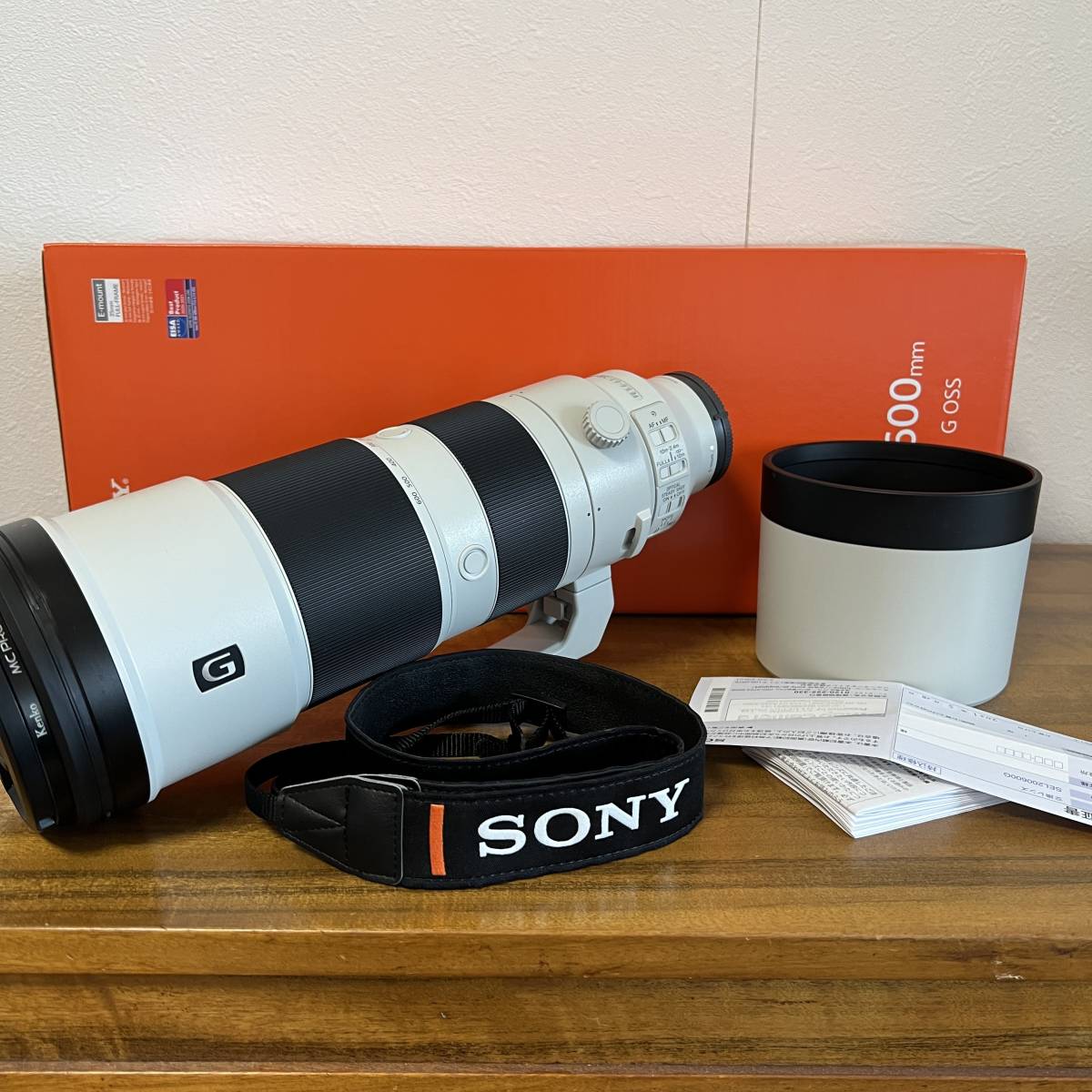 極美品 防湿庫 ソニー SONY 200-600mm F5.6-6.3 G OSS Gレンズ α E