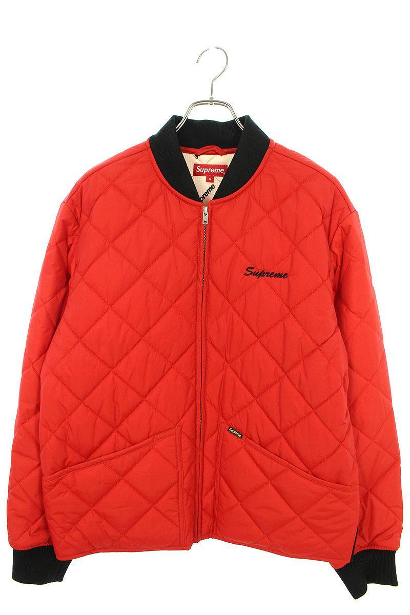 シュプリーム SUPREME dead prez Quilted Work Jacket サイズ:M キルテッドワークジャケットブルゾン 中古 OM10_画像1