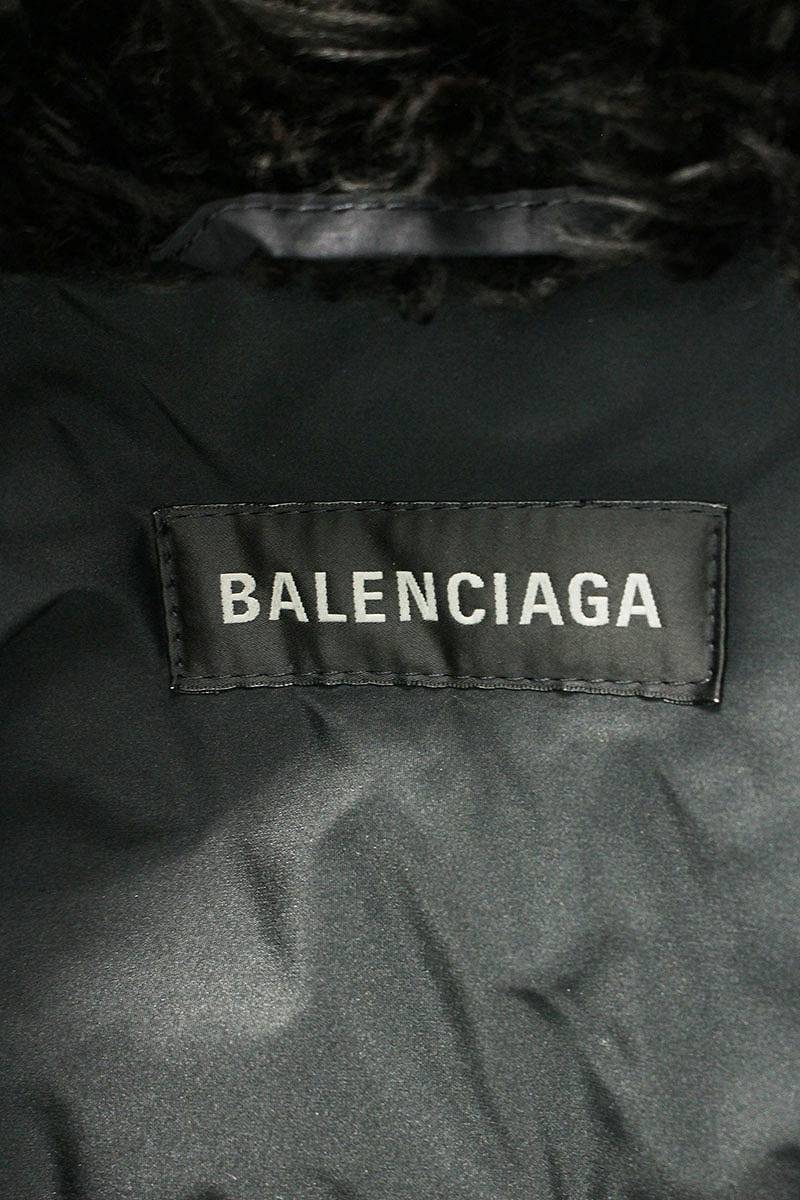 バレンシアガ BALENCIAGA 23AW 720317 TNO45 サイズ:44 インスレイトオーバーサイズジャケットブルゾン 中古 SJ02_画像3