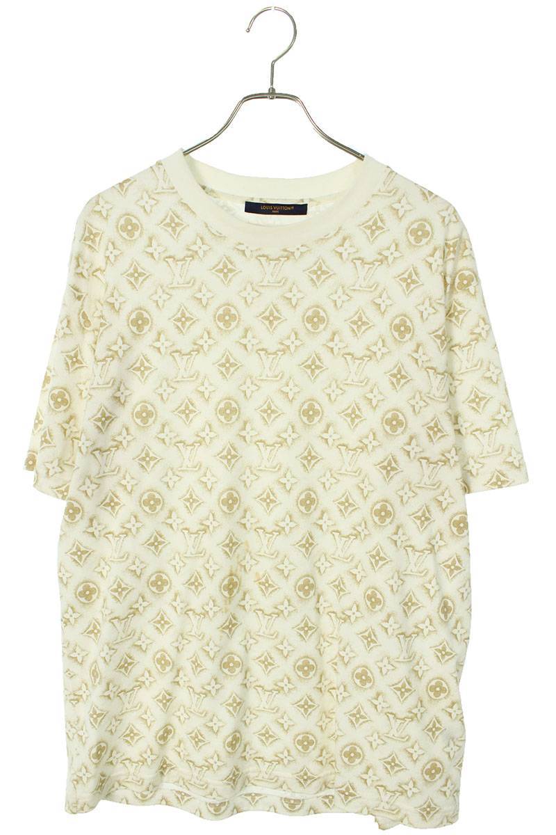 ルイヴィトン LOUISVUITTON 23AW RM232M NPG HPY15W サイズ:L モノグラムプリントTシャツ 中古 GZ11