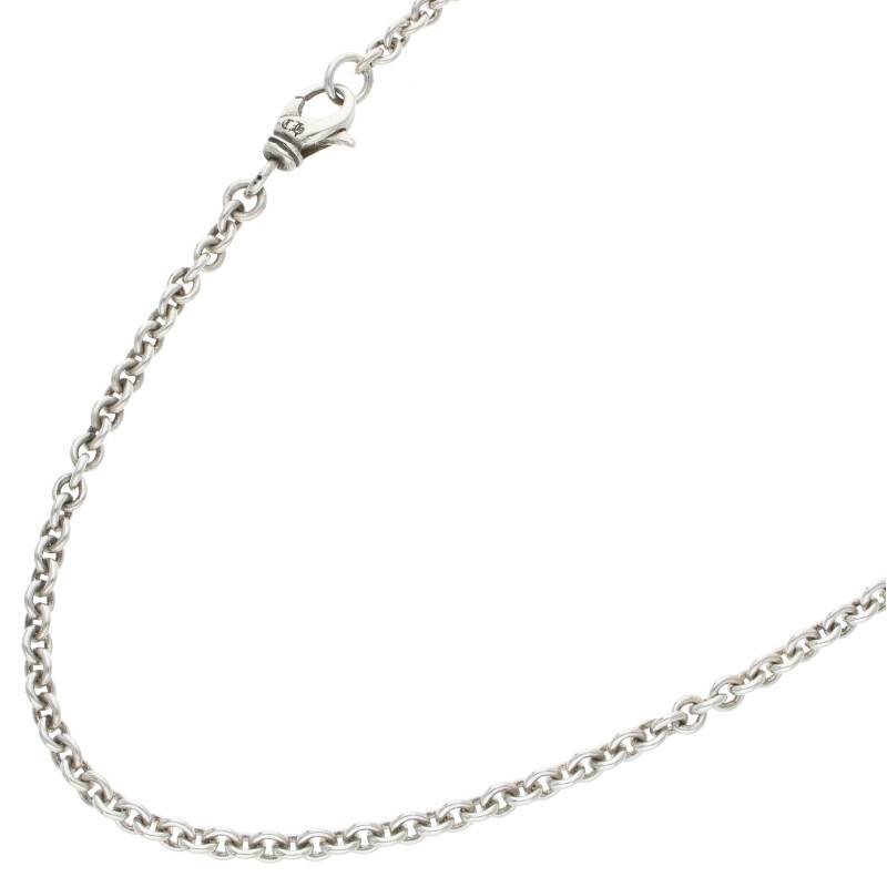 クロムハーツ Chrome Hearts NE CHAIN 18/NEチェーン18inch サイズ:18inch シルバーネックレス 中古 GZ11_画像1