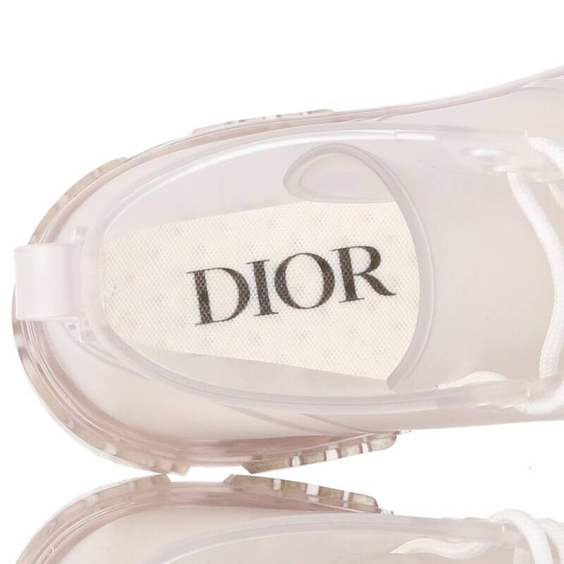 ディオール DIOR ×Daniel Arsham/Clear Rubber Boots サイズ:41 クリアラバーブーツ 中古 BS99_画像3