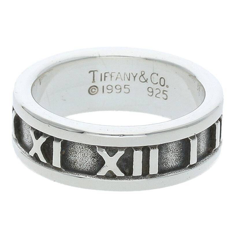 大人気 TIFFANY&Co. ティファニー アトラス FK04 中古 シルバーリング