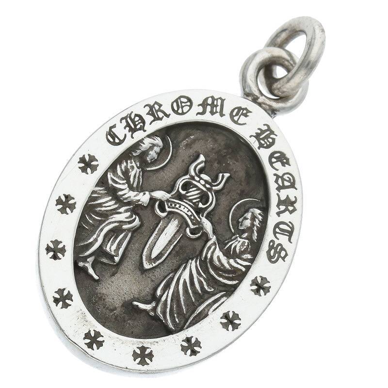 クロムハーツ Chrome Hearts ANGEL MEDAL OVAL