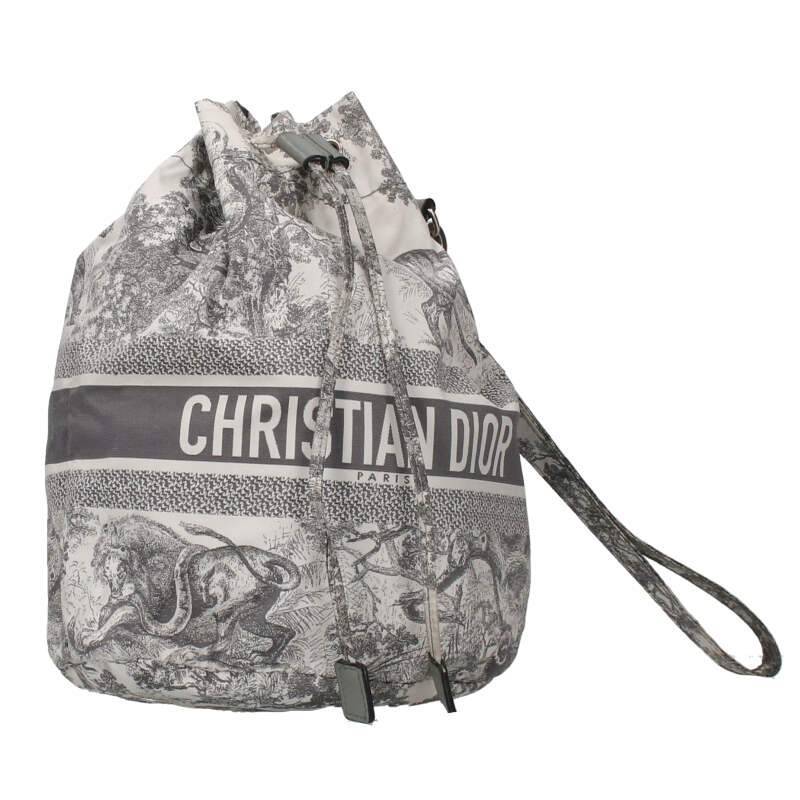 クリスチャンディオール Christian Dior トワル・ドゥ・ジュイ巾着ハンドバッグ 中古 BS99_画像1