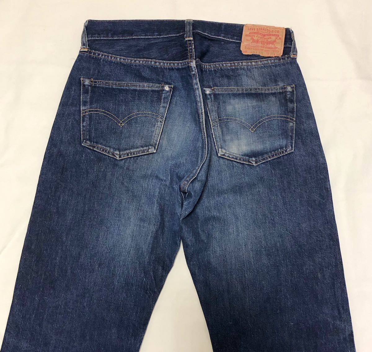 再入荷！】 1955年 希少バレンシア製 リーバイス》激シブ色落ち LEVI'S