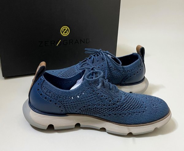 ★【定価38,500円 新品 送料無料】Cole Haan コールハーン ZEROGRND ゼログランド スティッチライト オックスフォード シューズ 24.5cm US7_画像2