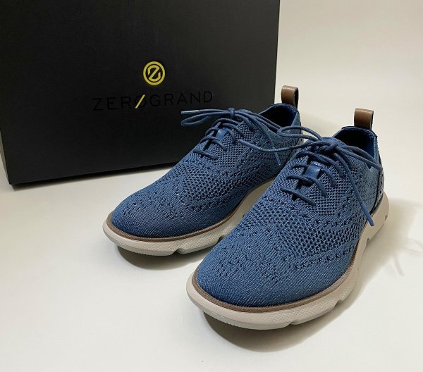 ★【定価38,500円 新品 送料無料】Cole Haan コールハーン ZEROGRND ゼログランド スティッチライト オックスフォード シューズ 24.5cm US7_画像4