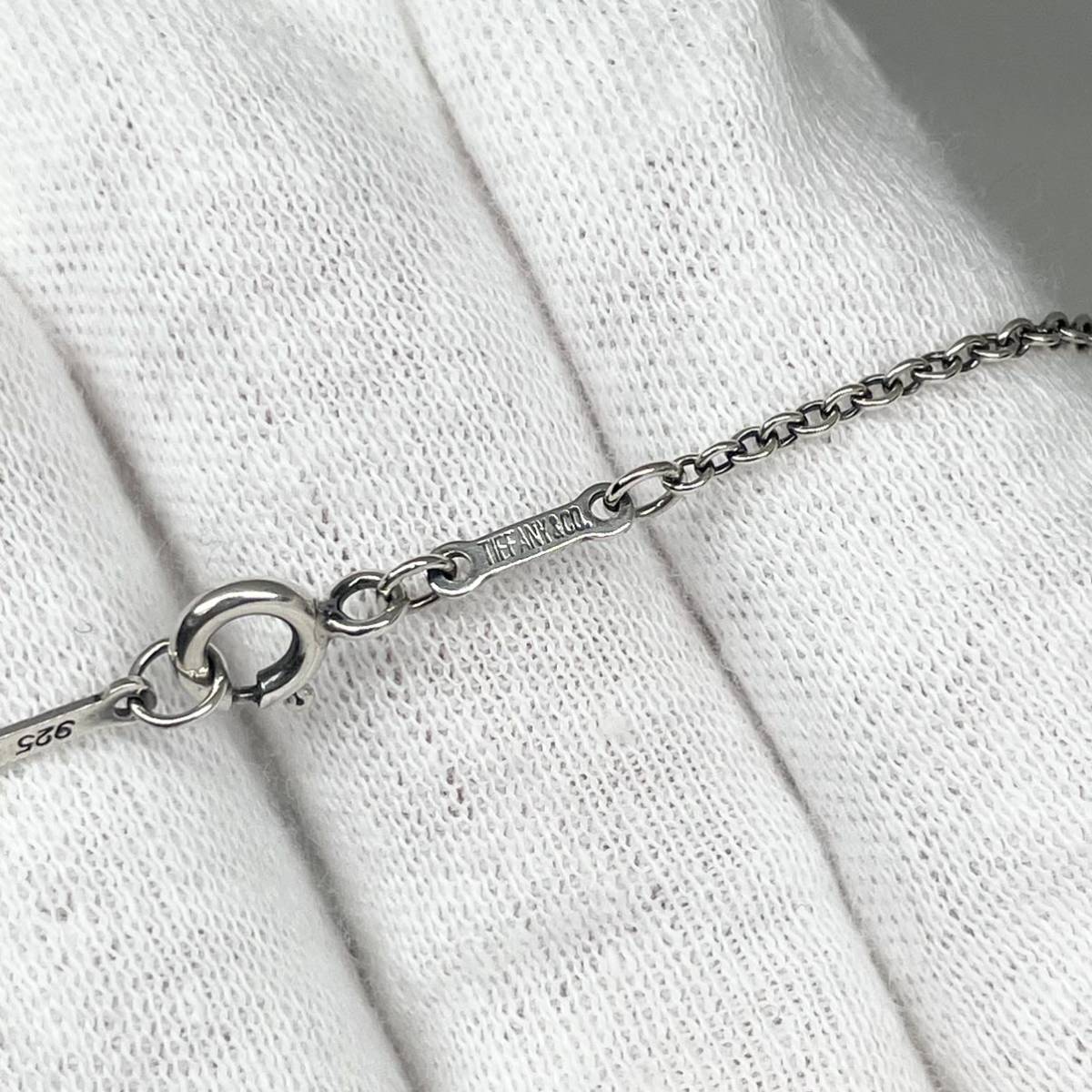 本物品質の 美品Tiffany オープンハート ネックレス オープンハート