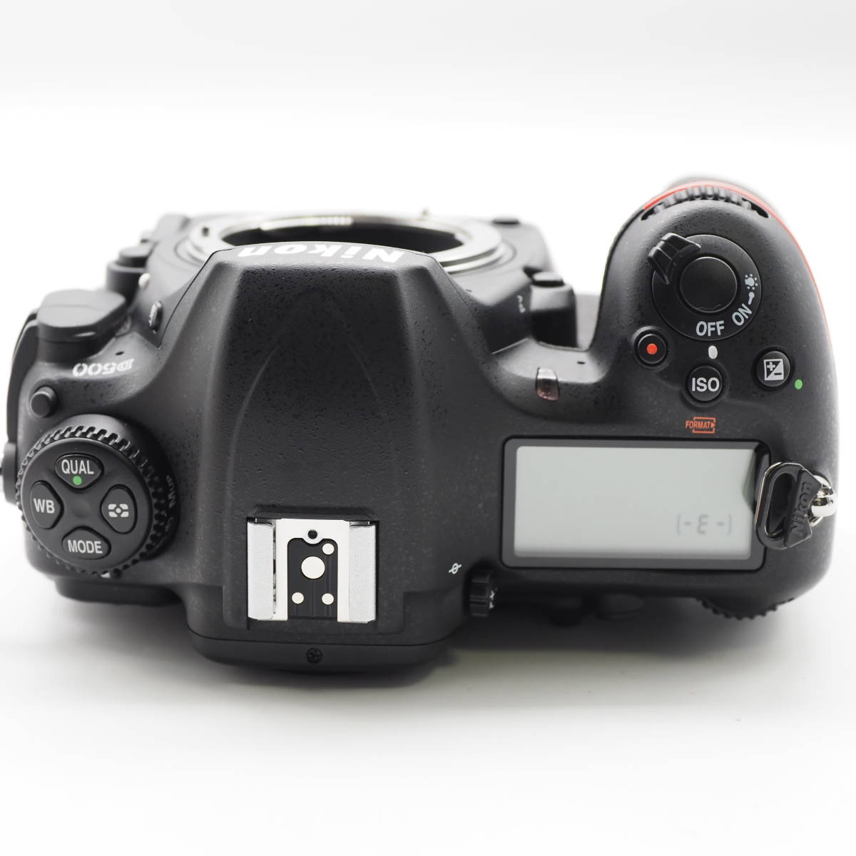 ★ショット数3506回の新品級★ Nikon ニコン デジタル一眼レフカメラ D500 ボディ #2614_画像4