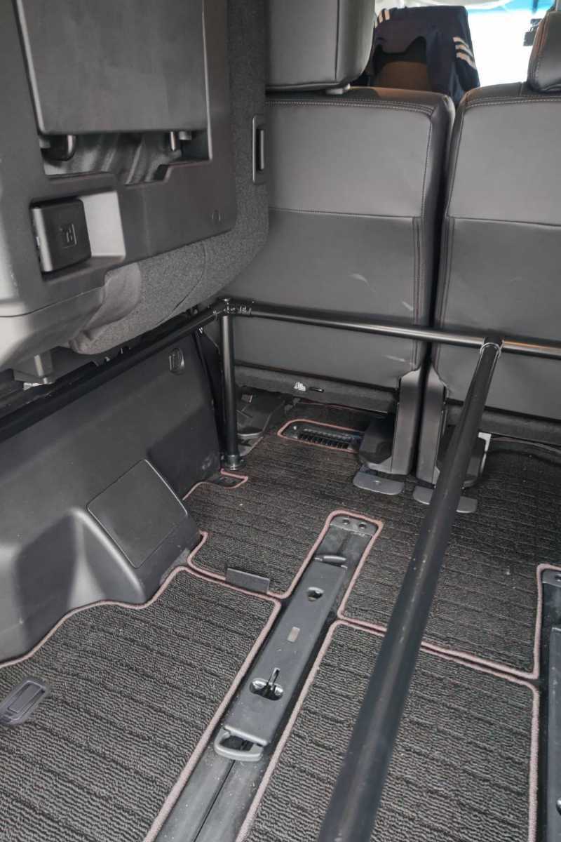  Delica D5 bed kit pipe only outdoor adjustment storage sleeping area in the vehicle 