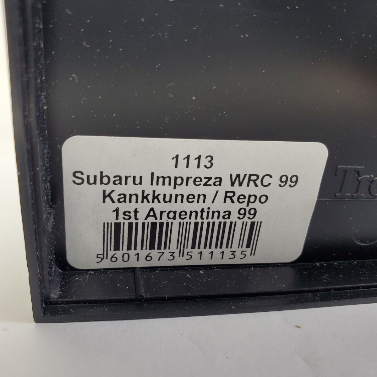 Trofeu 1/43 [SUBARU IMPREZA WRC 99 Kankkunen /1ST Ardentina] Subaru Impreza WRC can knen Argentina 99 new goods unused 415