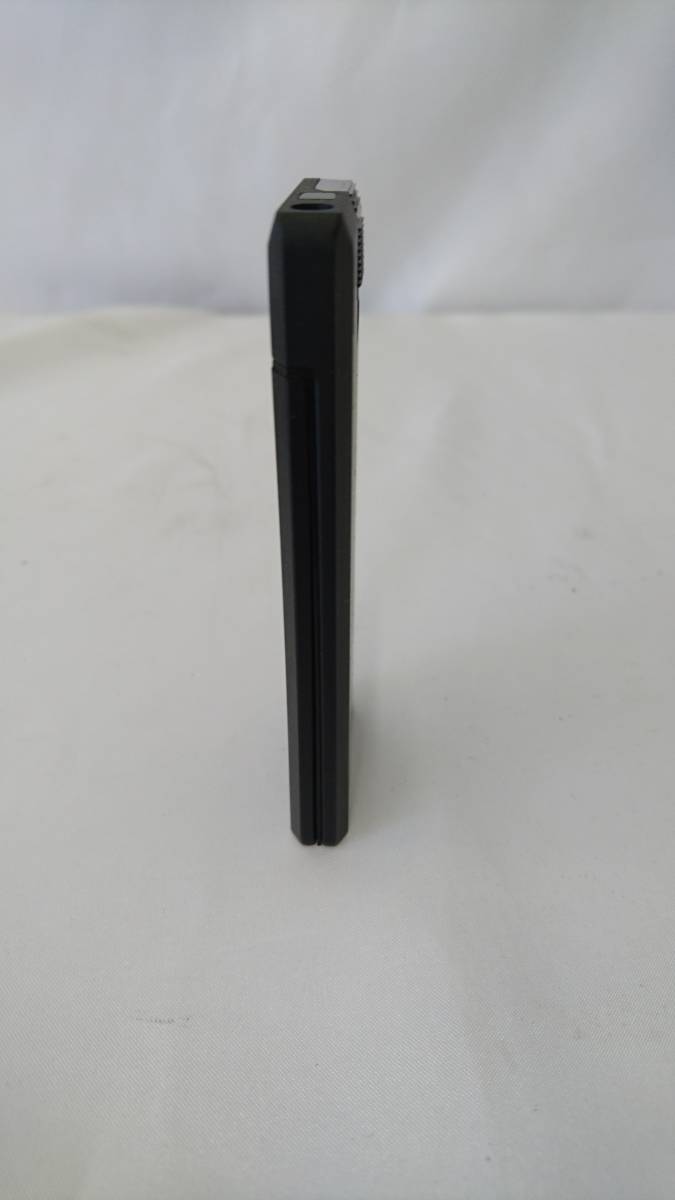 ライター　薄型　ブラック　シンプル　ケース付き　ベロア素材　ブラウン　_画像4