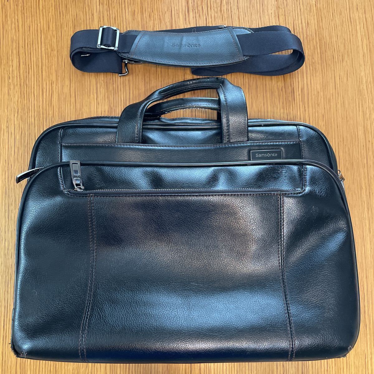  Samsonite business bag leather bag out of print 