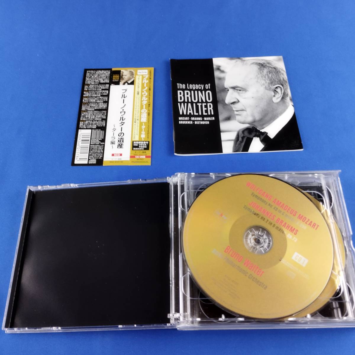 2SC12 CD ブルーノ・ワルター ベルリン・フィルハーモニー管弦楽団 ブルーノ・ワルターの遺産 ターラ編_画像3