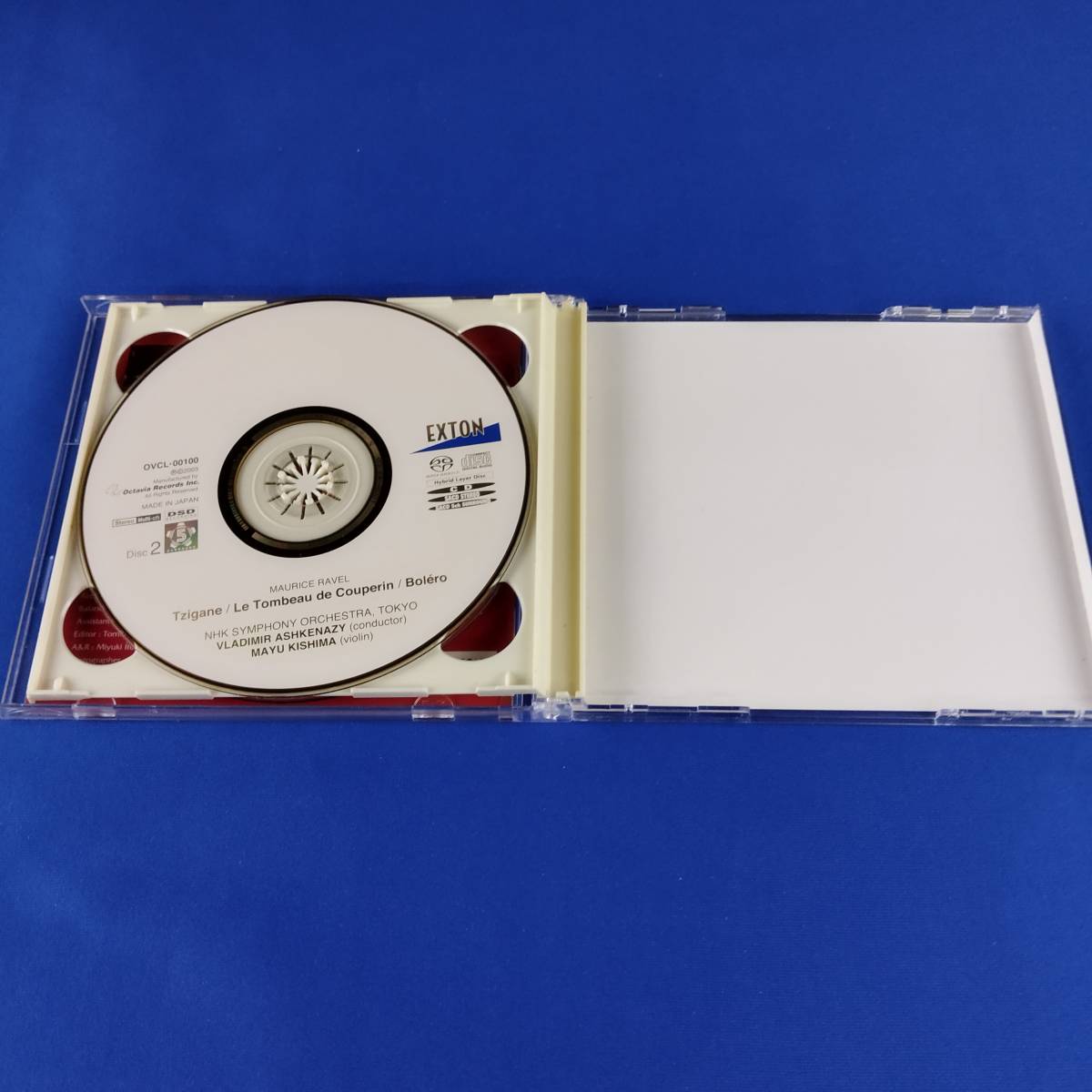 1SC14 CD ウラディーミル・アシュケナージ ラヴェル 管弦楽作品集 SACD_画像5