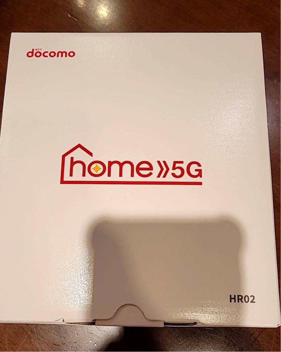 home 5G HR02 (未使用/新品)docomo5G対応ホームルーター(ルーター