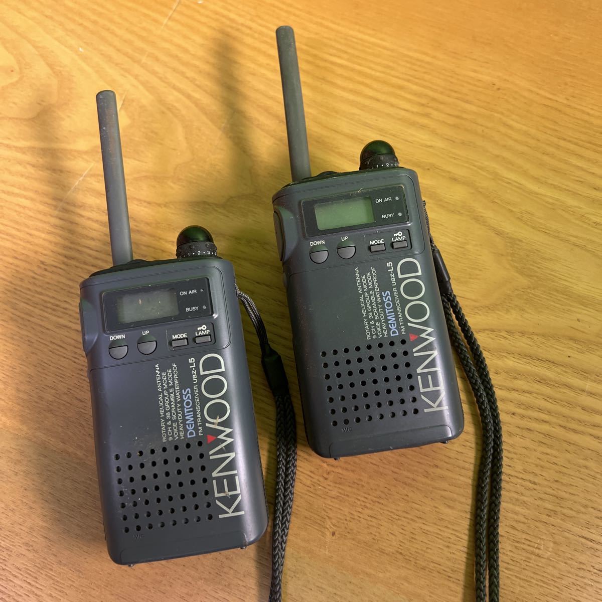 KENWOOD UBZ-L5 特定小電力トランシーバー ケンウッド 2個セット 商品