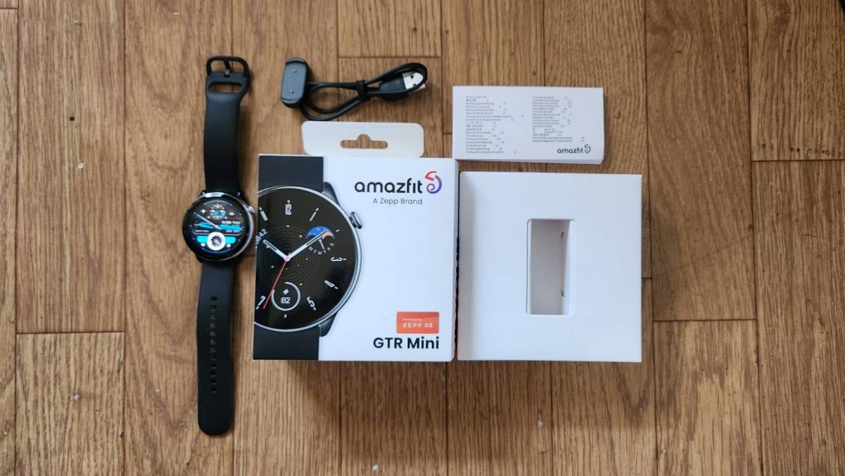 保証書付】 Amazfit GTR 美品 スマートウォッチ Mini スマートウォッチ