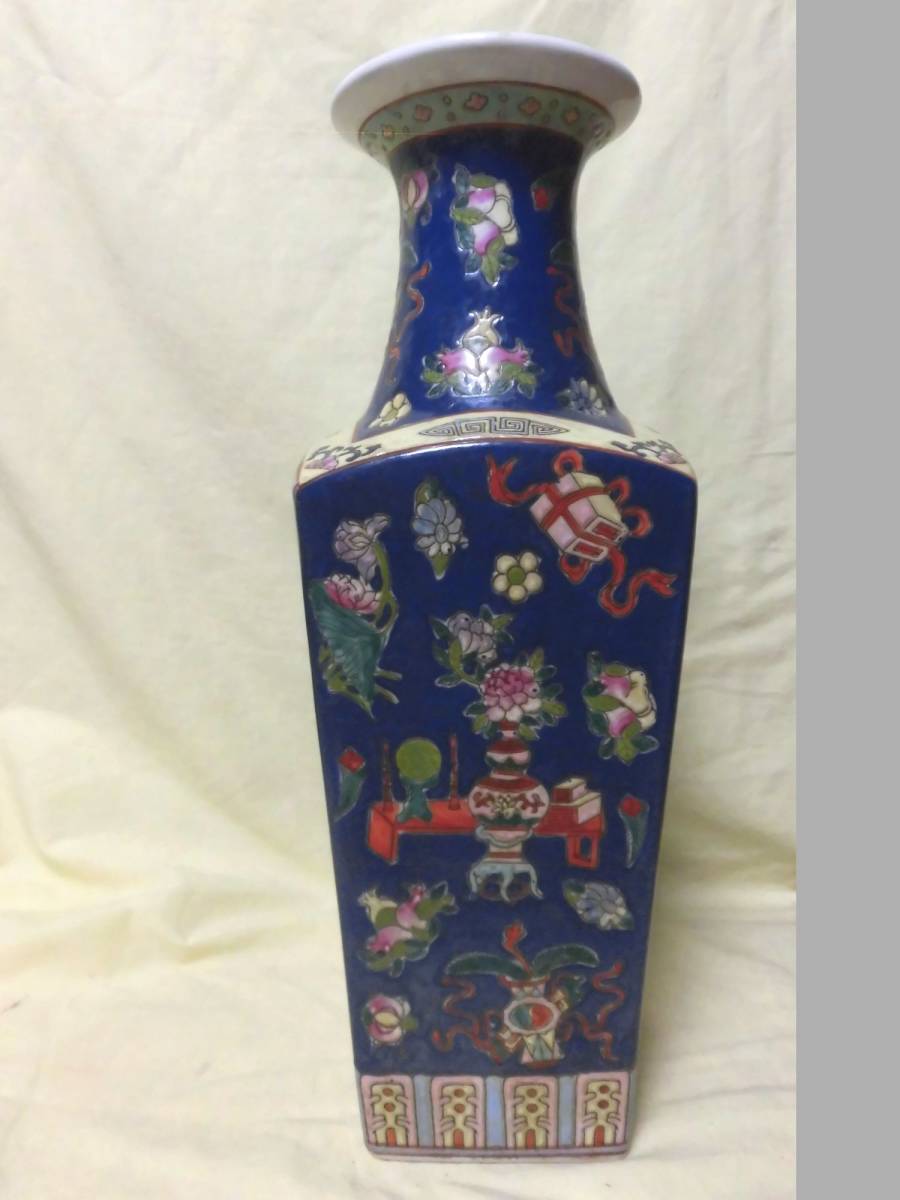 ヤフオク! - 古い底に大清同治年製とある中国花瓶 古いナンあ
