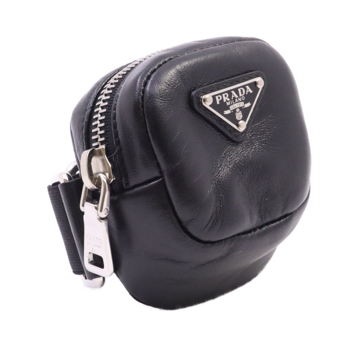 再入荷！】 PRADA プラダ ミニポーチ ベルトポーチ 小物入れ レザー