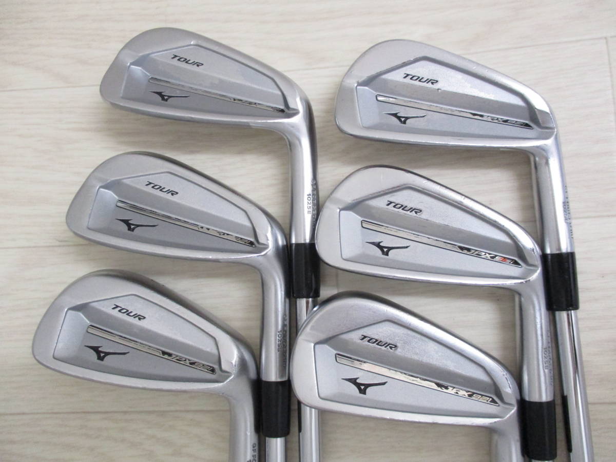 未使用品】 TOUR 921 JPX 養老ミズノ アイアン 6本セット 5-PW (S200