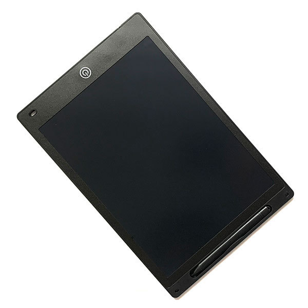 電子メモパッド メモパッド 電子 黒板 メモパット メッセージボード メモ帳 12インチ タブレット LCD液晶 ブラック_画像2
