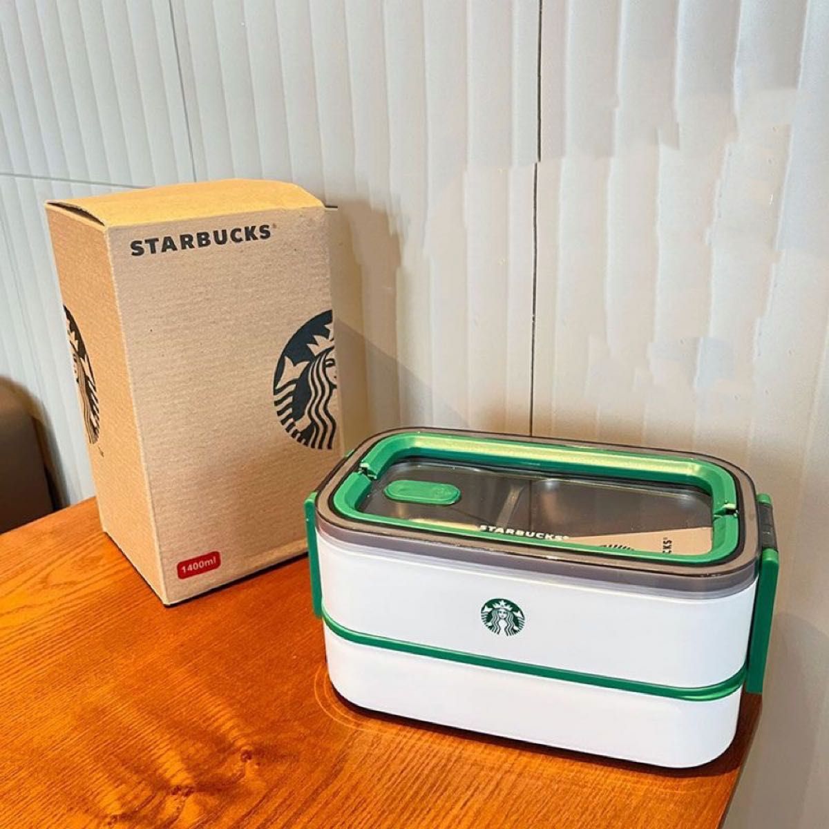 スターバックス 2段お弁当箱 ランチボックス 弁当箱 ランチBOX スターバックス 2段お弁当箱 ランチボックス 弁当箱 ランチBOX