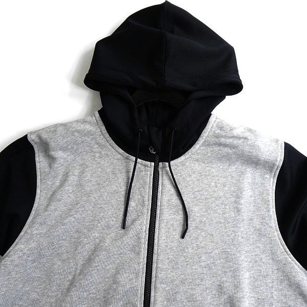 HYDROGEN ハイドロゲン 新品 定価6万 CYBER FZ HOODIE ダブルジップ スウェットパーカー フードジャケット 230630 015 XL▲160▼bus9127a_画像4