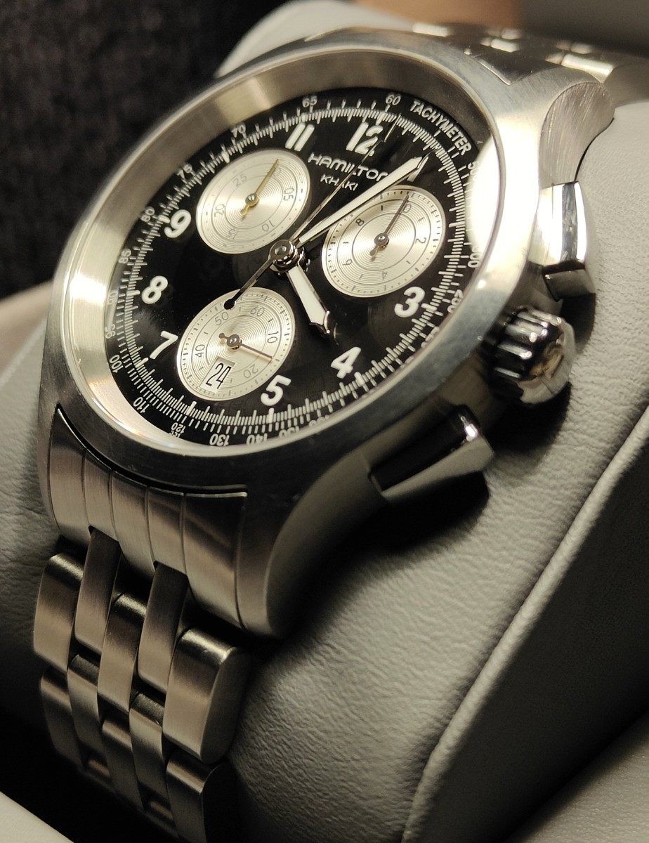 送料無料 完売品 Hamilton Khaki Aviation Chronograph ハミルトン カーキ アビエーション クロノグラフ 腕時計  ジャズマスター ELGIN