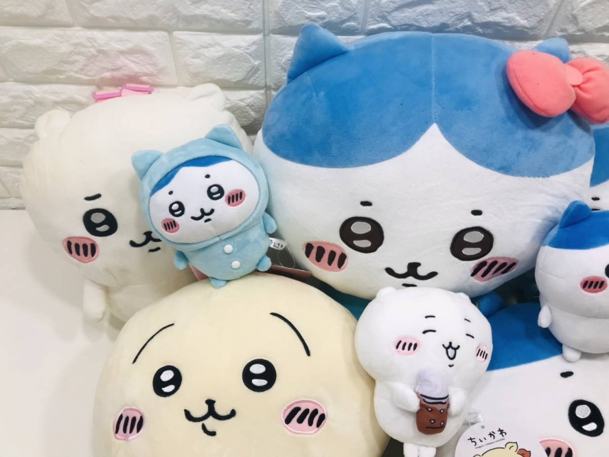 x3 1円 ちいかわ ハチワレ うさぎ サンリオ Sanrio コラボ マスコット