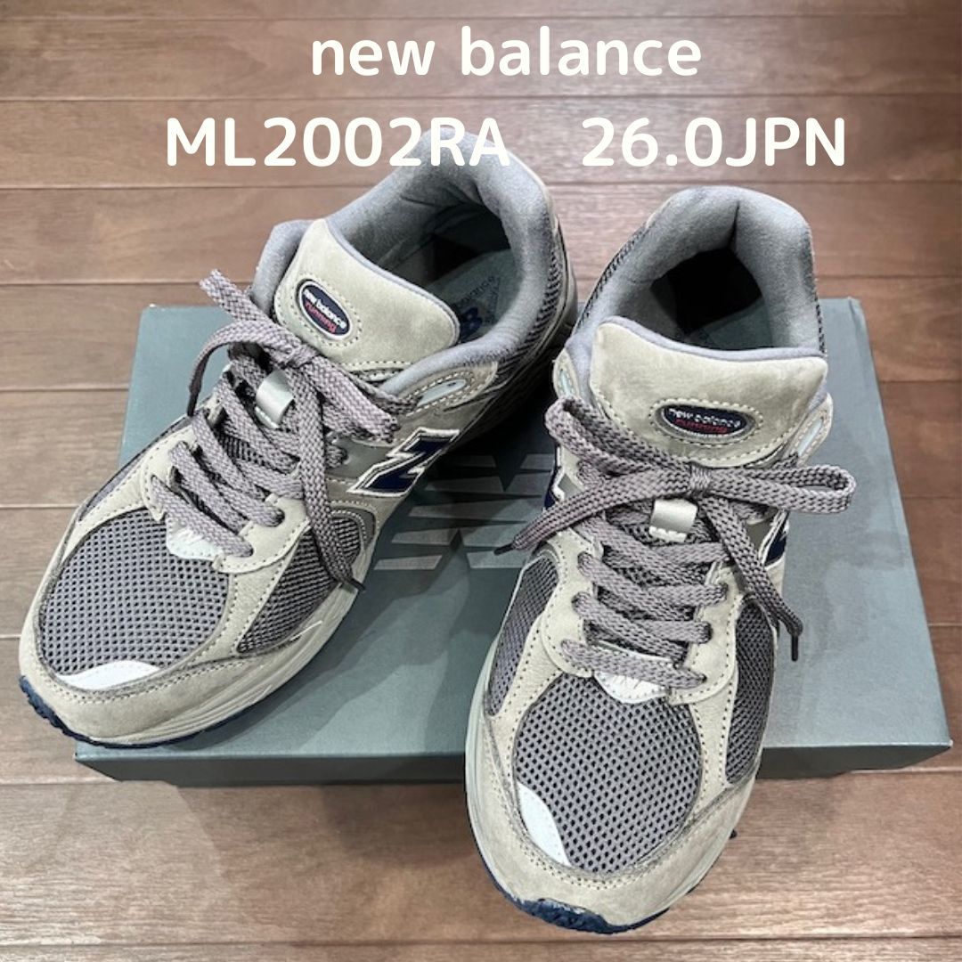 春新作の new balance ニューバランス ML2002RA スニーカー グレー