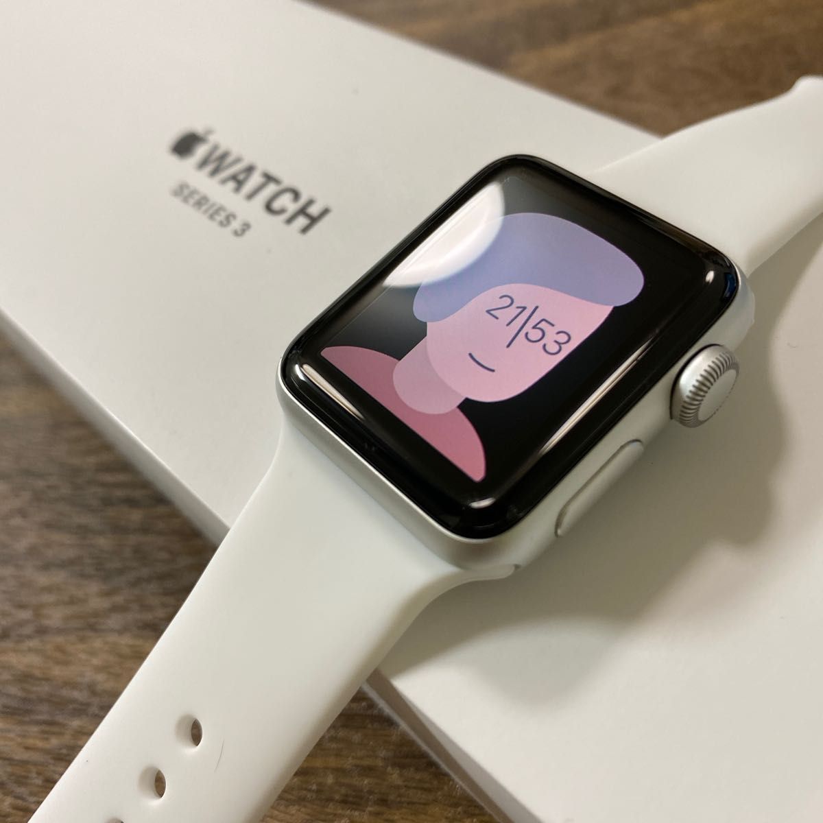 極美品】Apple watch series3 GPS silver 付属品新品 アップルウォッチ