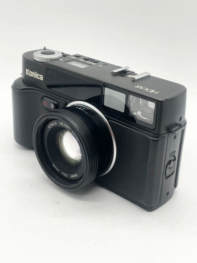 KONICA コニカ HEXAR ヘキサー 35mm F2.0 フィルムカメラ HX-14