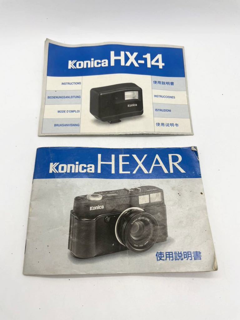 KONICA コニカ HEXAR ヘキサー 35mm F2.0 フィルムカメラ HX-14