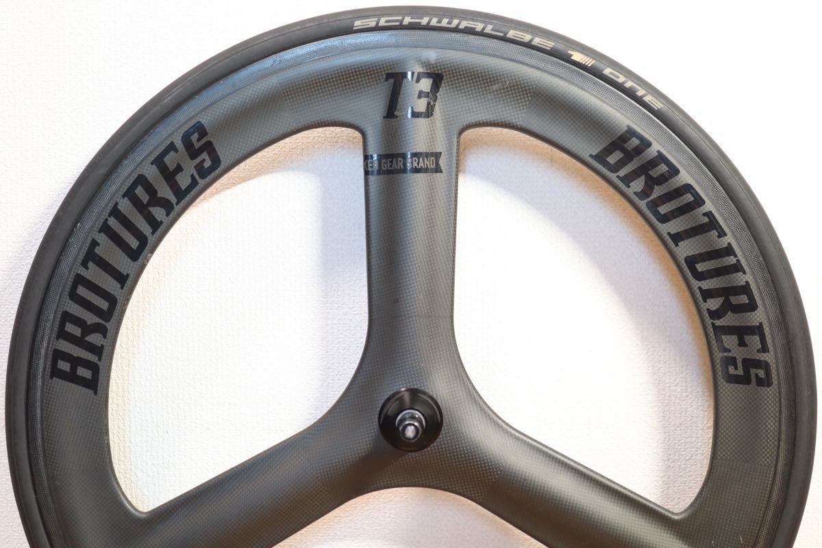 海外輸入】 カーボン フル 3バトン WHEEL CARBON T3 BROTURES ピスト
