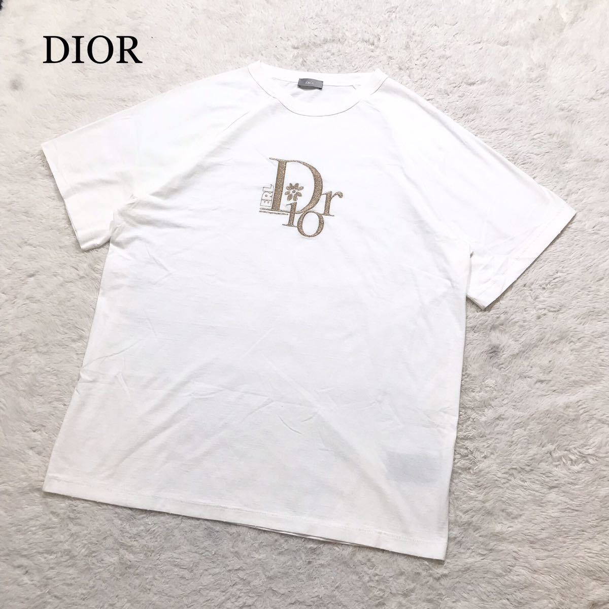 【即完売品☆極美品☆3XL】23SS ディオール Dior ERL Tシャツ　白　ホワイト