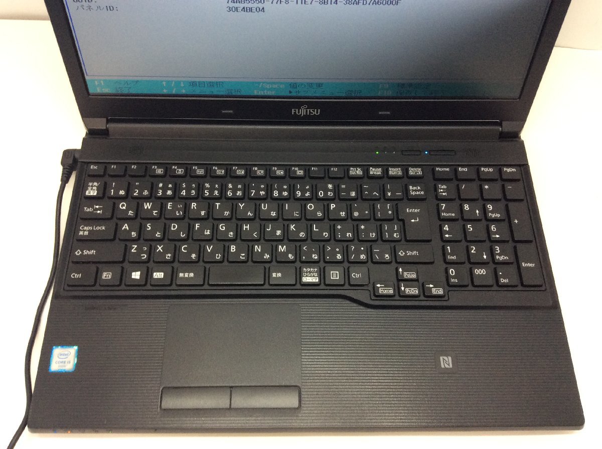 ジャンク/ FUJITSU FMVA1501A LIFEBOOK A746/P Intel Core i5-6300U メモリ4.1GB HDD500.1GB 【G12010】_画像4