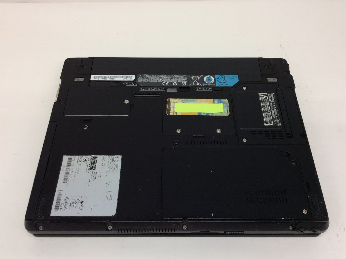 ジャンク/ FUJITSU FMVNP8AE LIFEBOOK P772/G Intel Core i5-3340M メモリ4.1GB HDD320.07GB 【G12046】_画像8