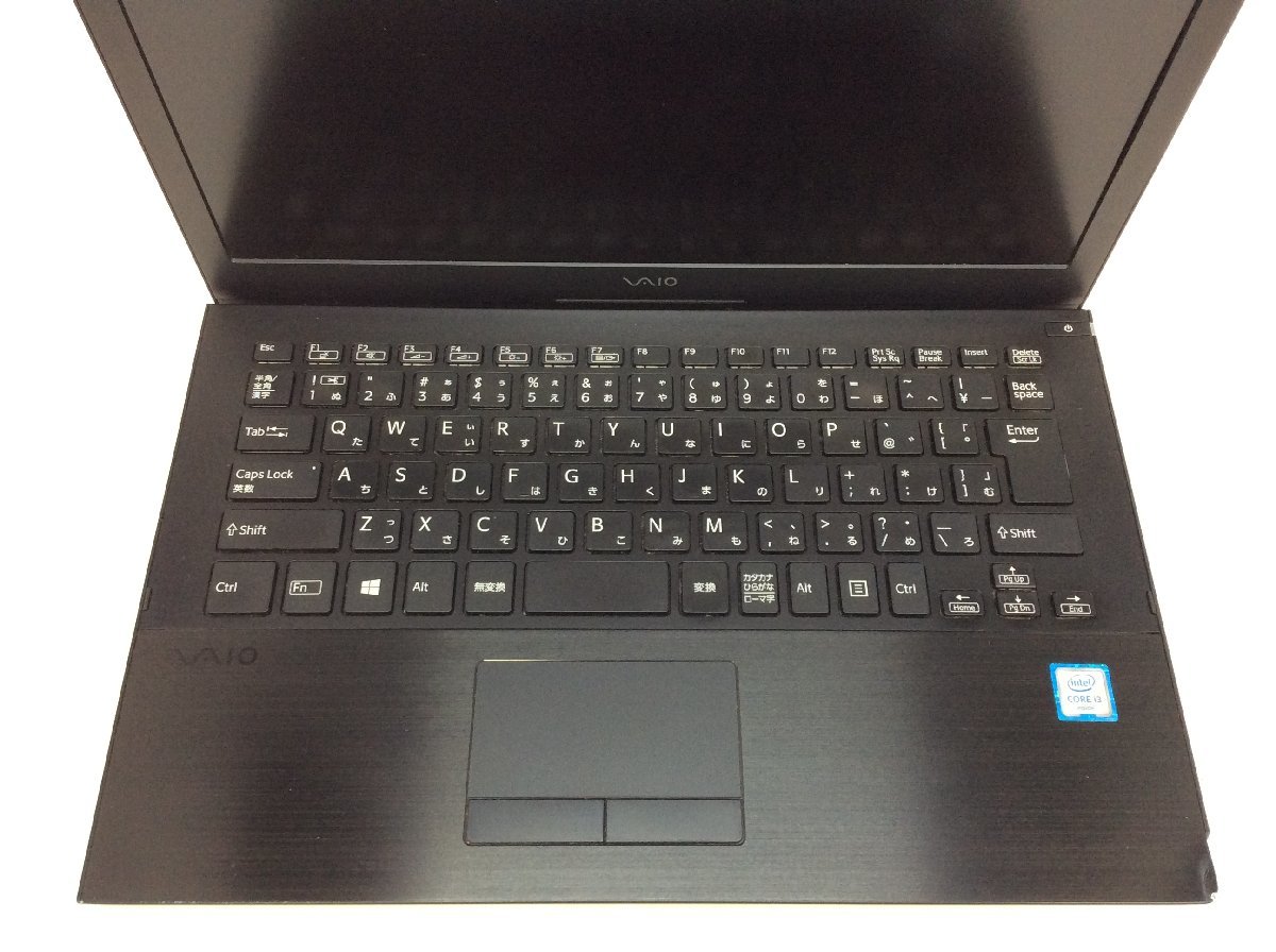 ジャンク/ VAIO VJPB11 Intel Core i3-6006U メモリ4.1GB SSD128.03GB 【G13519】_キーボードにテカリがあります